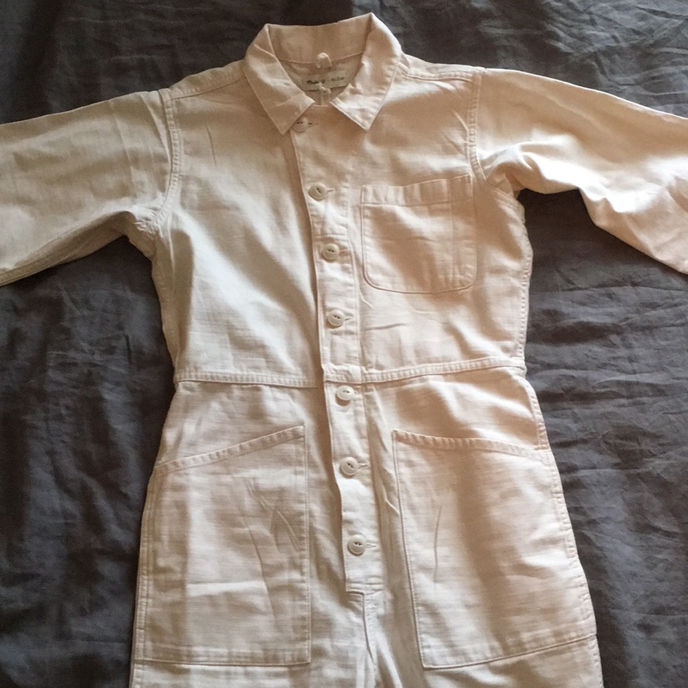 Madewell X As Ever Coverall Jumpsuit/cloud lining.